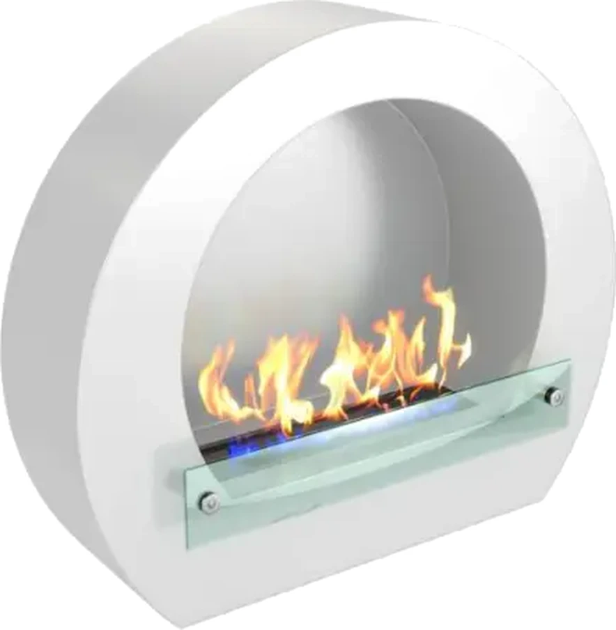 Биокамин Zefire Barrel (белый)