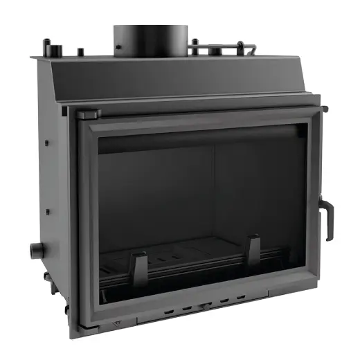Чугунная топка Kratki Wiktor PW 12 W с водяным контуром