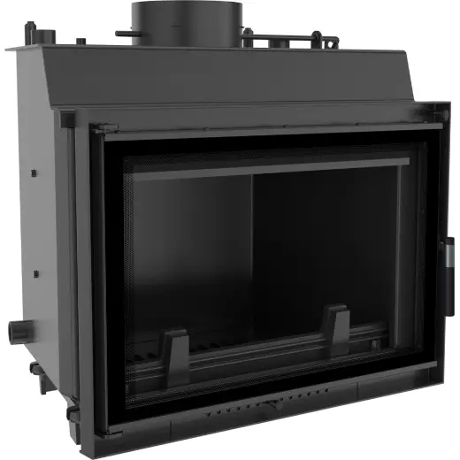 Чугунная топка Kratki Wiktor PW 12 W DECO с водяным контуром