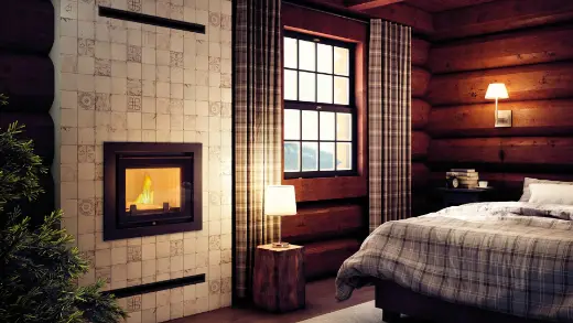 Чугунная топка Kratki Zuzia PW 15 W DECO с водяным контуром — фото 2