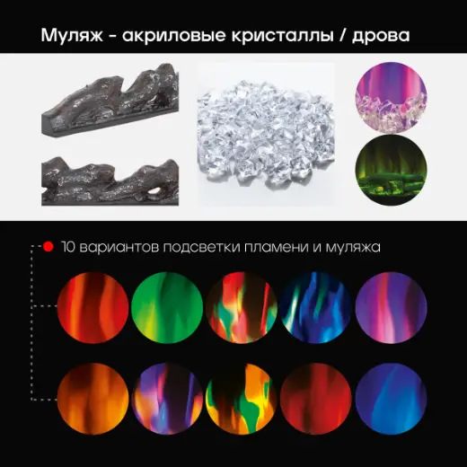 Электроочаг Diamond 60 — фото 2