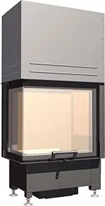 Стальная топка SCHMID EKKO L 55(34)_H(высота стекла 51 см)
