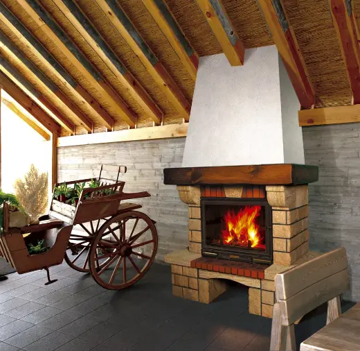 Каминная облицовка Sunhill Bergamo (угловой)