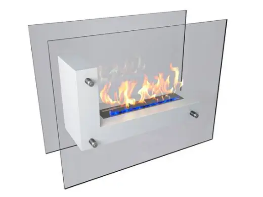 Биокамин Zefire Fidero 1000 (белый)
