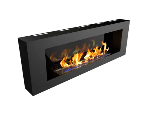 Биокамин Zefire Orion 1200 (черный со стемалитом)