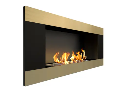 Биокамин Zefire Elliot horizontal 900 (латунный)