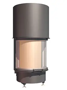 Стальная топка SCHMID RONDA 6057H (180 град.)