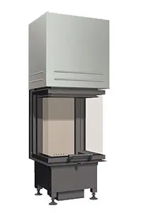 Стальная топка SCHMID EKKO U 45(34)_H (высота стекла 51 см)