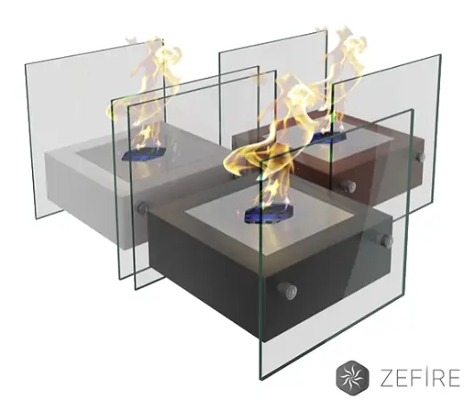 Биокамин Zefire Rubicon белый — фото 2