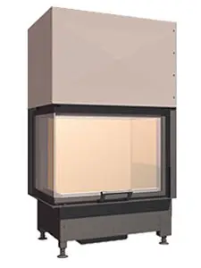 Стальная топка SCHMID EKKO L 67(45)_H(высота стекла 51 см)
