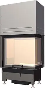Стальная топка SCHMID EKKO R 55(34)_H(высота стекла 51 см)