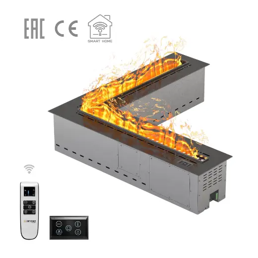 Паровой камин Airtone Vepo Angle 1000x1000 мм