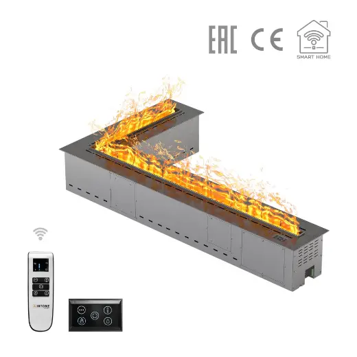 Паровой камин Airtone Vepo Angle 1500x800 мм