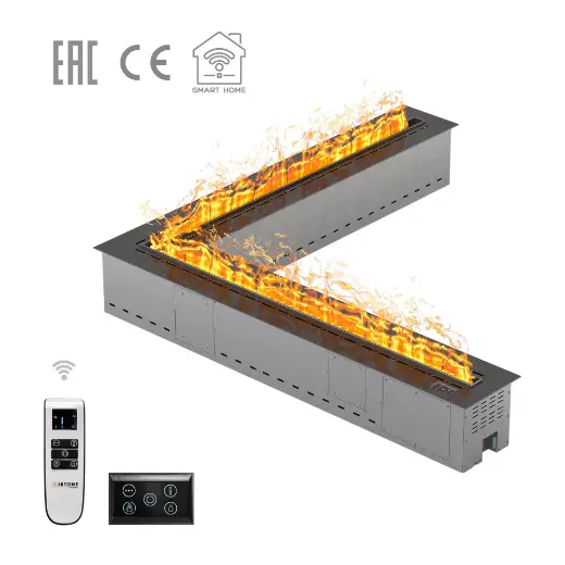 Паровой камин Airtone Vepo Angle 1500x1500 мм