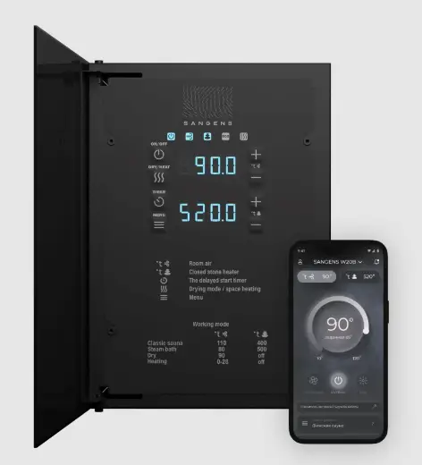 Блок управления для бани и сауны Sangens Block W15-18