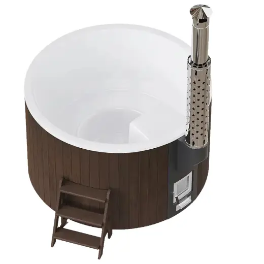 Купель Polar Spa ELITE 180 (термобереза темная)