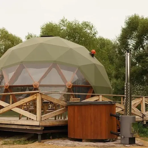 Купель Polar Spa COMFORT 160 HOT (термобереза светлая) — фото 2