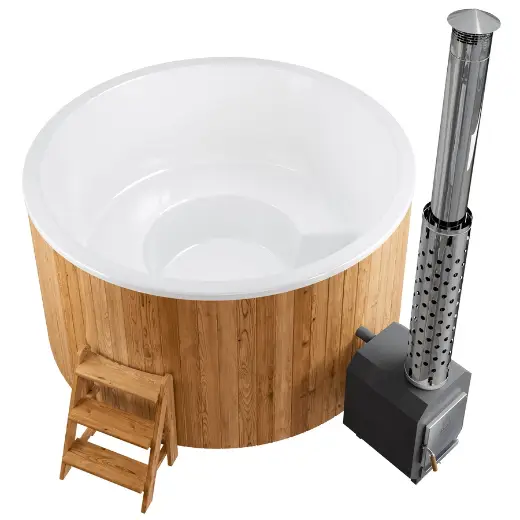 Купель Polar Spa COMFORT 220 HOT (термобереза светлая)
