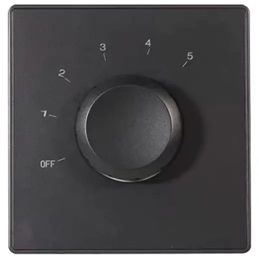 Настенный регулятор громкости звука настенный Steam&water SOUND CONTROL Gray 230 (Цвет серый, 5 уровней громкости, 4-8 Ом, 30W)