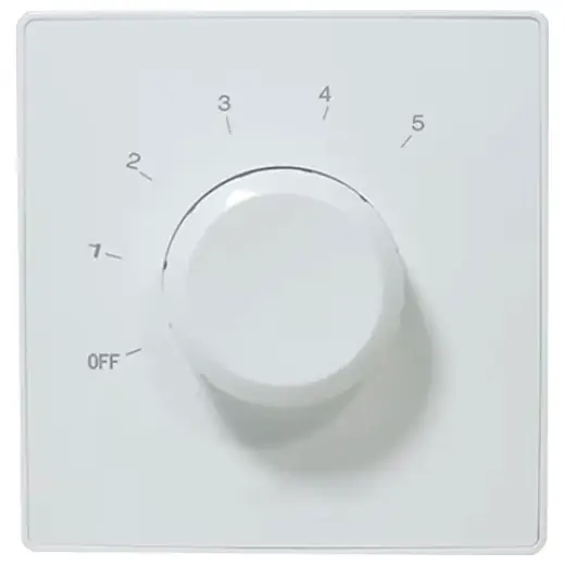 Настенный регулятор громкости звука настенный Steam&water SOUND CONTROL White 230 (Цвет белый, 5 уровней громкости, 4-8 Ом, 30W)