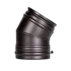 Отвод 30 градусов Schiedel Permeter ULTRA 25 черный, D 130/180 мм