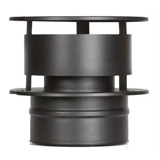 Конус с зонтиком Schiedel Permeter ULTRA 25 черный, D 130/180 мм