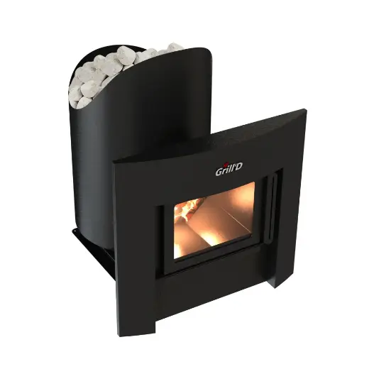 Банная печь Grill'D Aurora 160 Window (дверца со стеклом)